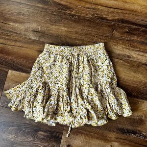 Aeropostale xs floral skirt